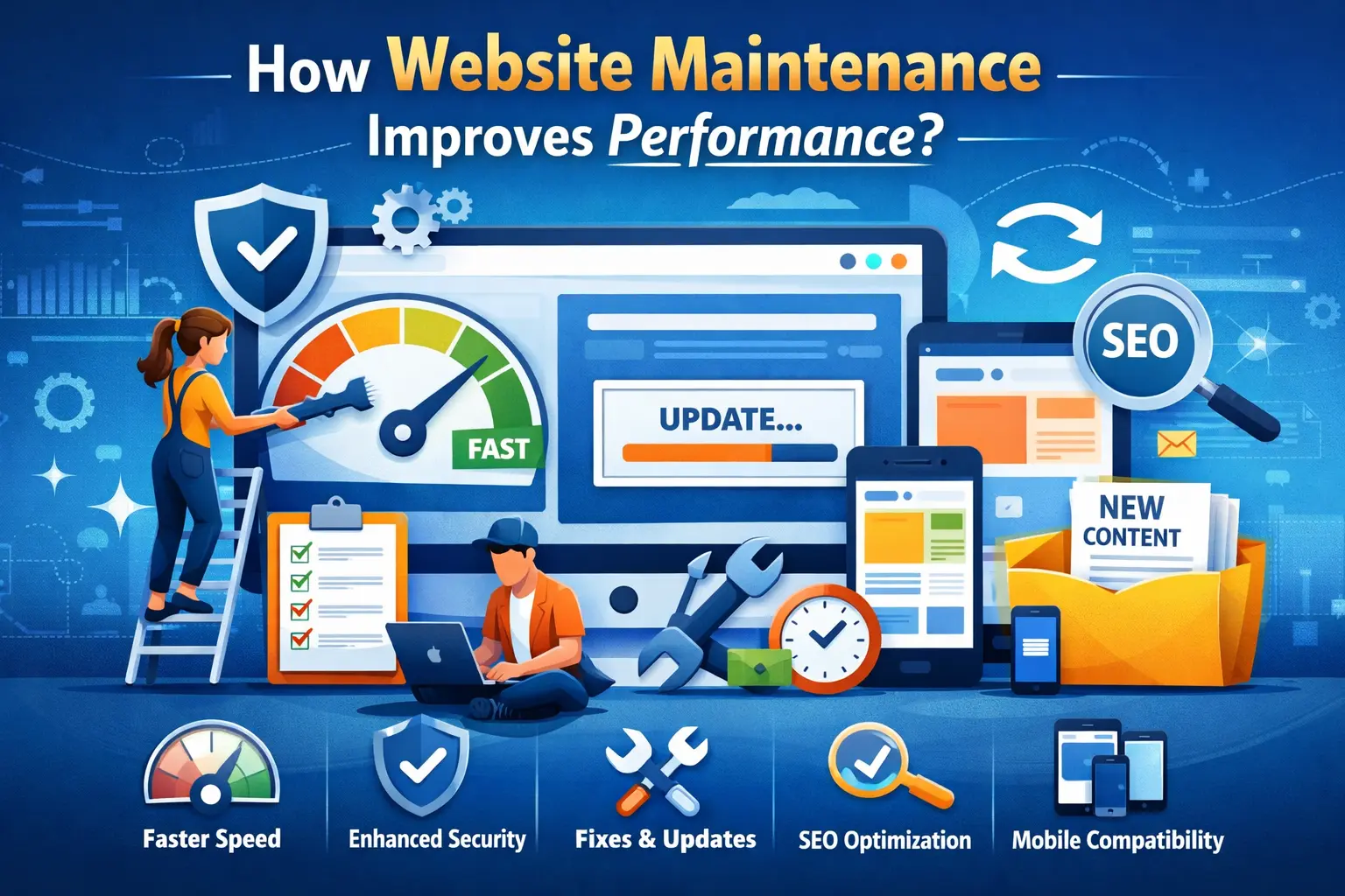 Website Maintenance Improve Website Performance